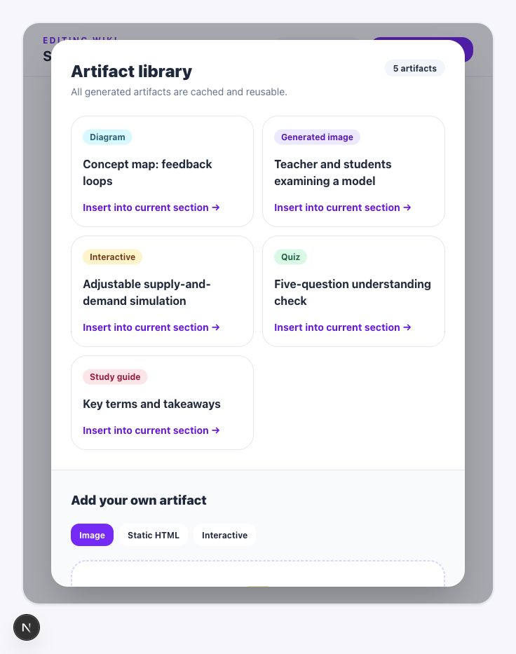 Lykke — AI Education Platform detail 3